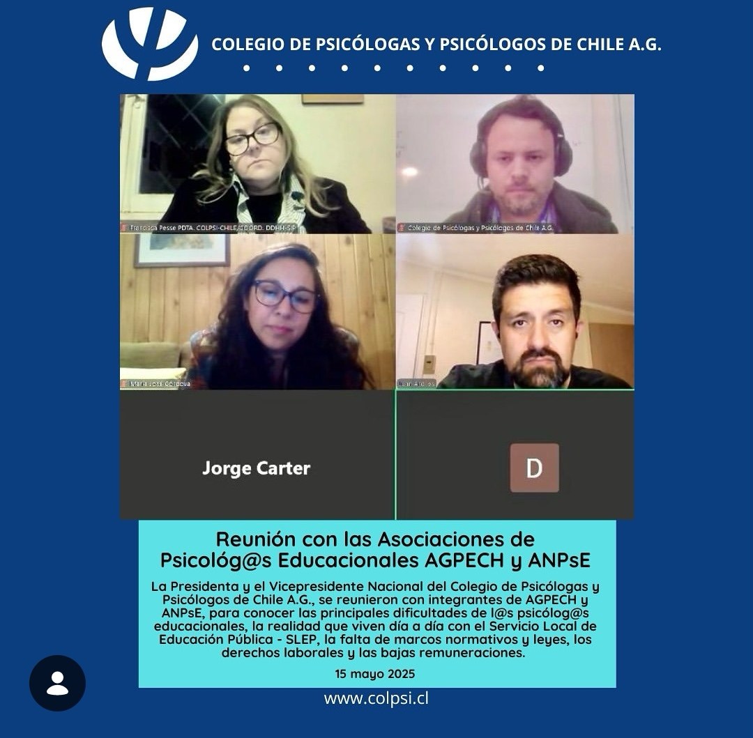 Reunión con COLPSI y ANPsE